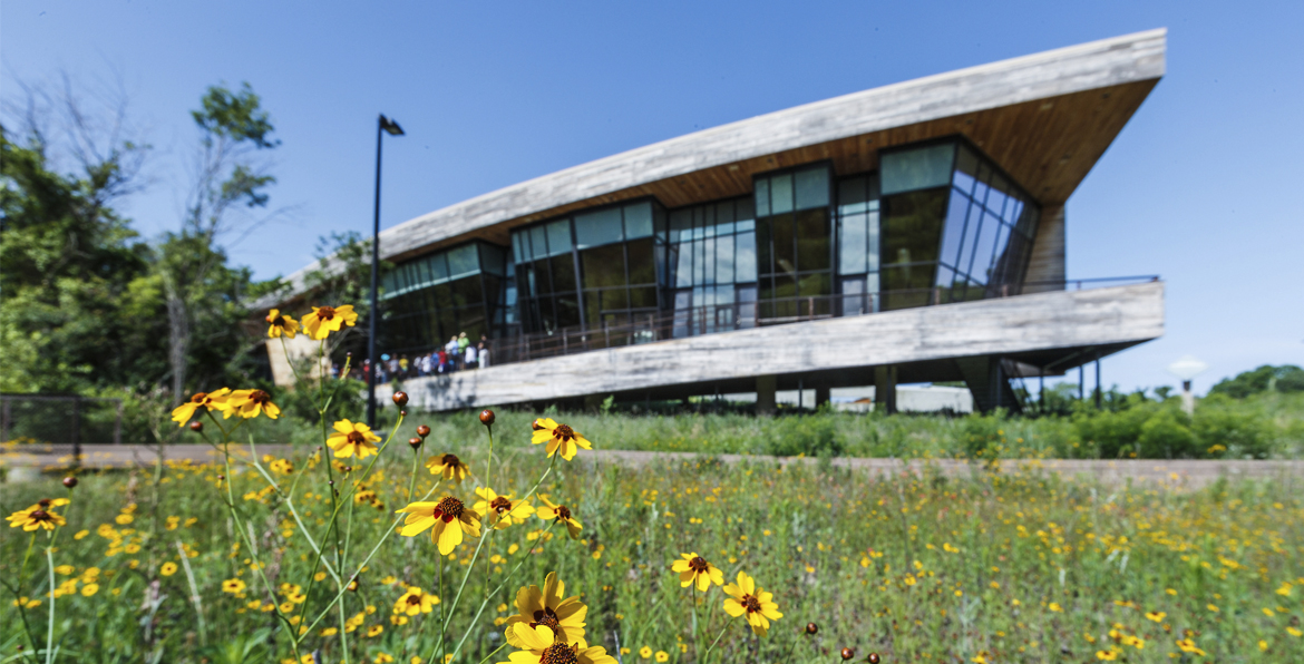 Trinity River Audubon Center – one of the best walking trains in the Dallas area